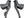 microSHIFT Shifting microSHIFT Sword Drop Bar Shift/Brake Lever Set - 1x, 10-Speed, Sword Compatible, Gray, SB-G7000