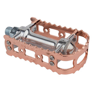 Mks Pedals Mks BM-7 BMX 9/16` Loose Ball Copper/Silver Alloy