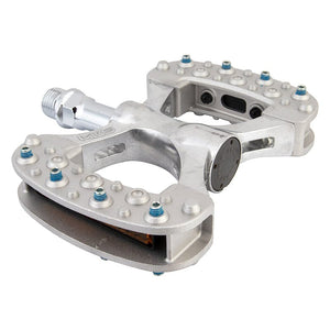 Mks Pedals Mks Gamma 9/16` Raw Silver Alloy 78x118mm