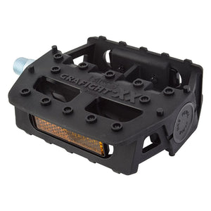 Mks Pedals Mks Grafight-XX 9/16` Loose Ball Black Composite 87x102x22mm
