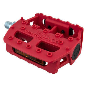 Mks Pedals Mks Grafight-XX 9/16` Loose Ball Red Composite 87x102x22mm