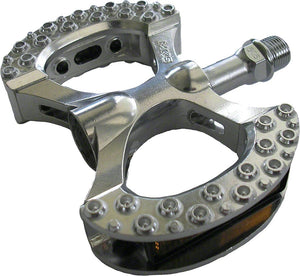 MKS Pedals MKS Lambda Pedals - Platform Aluminum 9/16" Silver