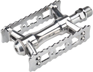 MKS Pedals MKS Sylvan Touring Next Pedals - Platform Aluminum 9/16" Silver