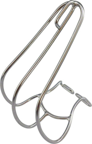 MKS Toe Clips & Straps Medium MKS Stainless Steel Toe Clips