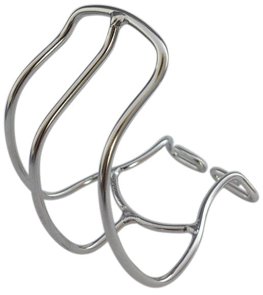 MKS Toe Clips & Straps MKS Cage Clip Half Steel Large