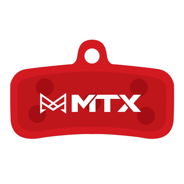 MTX Braking Disc Pads Shimano (D-type 4-pist) TRP Quad Red Label
