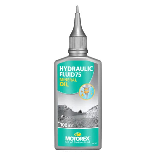 Motorex Disc Brake Bleed Kits and Fluids 100Ml (3.4Oz) Motorex Bike 75 Hydraulic Fluid