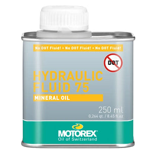Motorex Disc Brake Bleed Kits and Fluids 250Ml (8.5Oz) Motorex Bike 75 Hydraulic Fluid