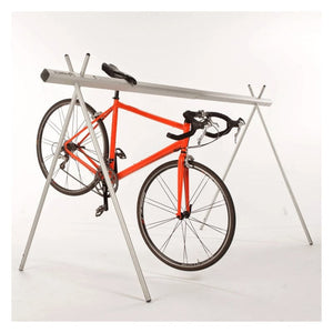 Moved by bikes Storage Moved by bikes ES-1 Event Stand 8 Bikes 60`- 108` Aluminum Silver