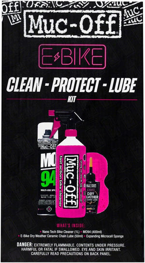 Muc-Off Degreaser / Cleaner Muc-Off Ebike Clean Protect Lube Kit