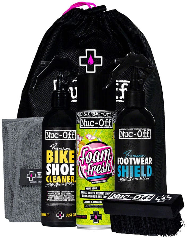 Muc-Off Shoes and Insoles Muc-Off Premium Bike Shoe Care Kit