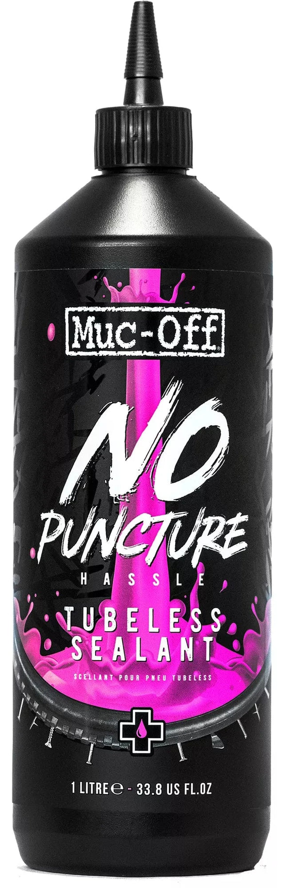 Muc-Off Tubeless Muc Off No Hassle Puncture Tubeless Sealant 1L