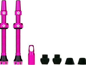 Muc-Off Tubeless Pink Muc-Off Tubeless Valve Kit 44 mm