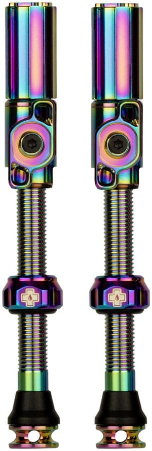 Muc-Off Tubeless Valves Muc-Off Big Bore Hyrid Tubeless Valve Stems - Large 45mm Iridescent
