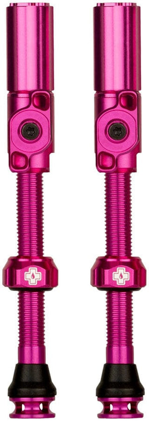 Muc-Off Tubeless Valves Muc-Off Big Bore Hyrid Tubeless Valve Stems - Large 45mm Pink