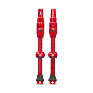 Muc-Off Tubeless Valves Muc-Off Big Bore Lite Tubeless Valve 75mm Pair - Red