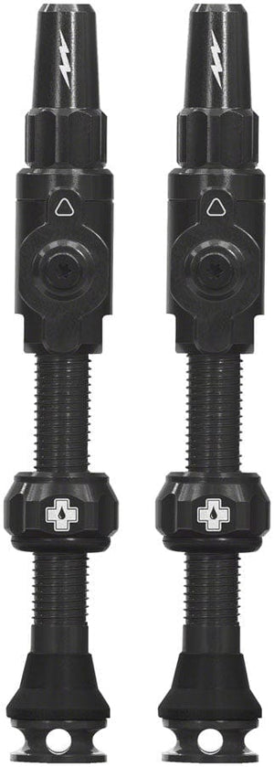Muc-Off Tubeless Valves Muc-Off Big Bore Lite Tubeless Valve Stems - Large 45mm Black