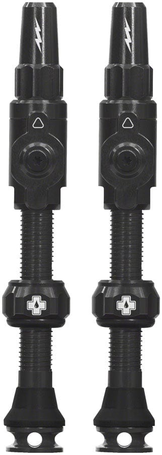 Muc-Off Tubeless Valves Muc-Off Big Bore Lite Tubeless Valve Stems - Large 45mm Black