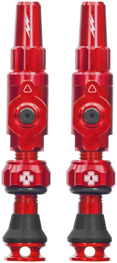 Muc-Off Tubeless Valves Muc-Off Big Bore Lite Tubeless Valve Stems - Small 30mm Red