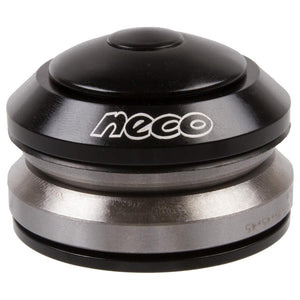 Neco Headsets Neco Neco 1 1/8" - 1 1/4" Ahead Headset : IS42/28.6 | IS47/33 Integrated Complete Black