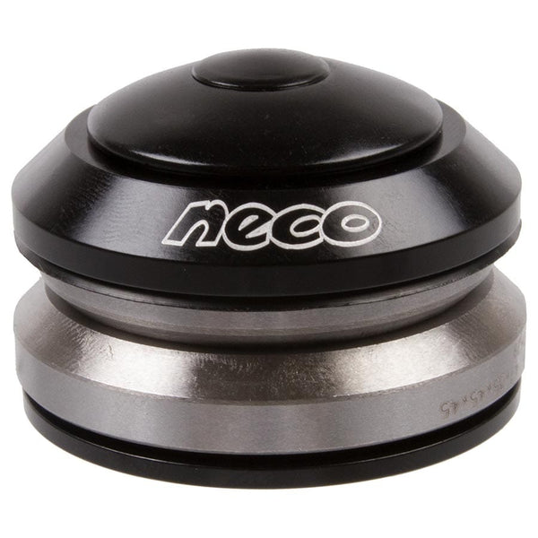 Neco Headsets Neco Neco 1 1/8" - 1 1/4" Ahead Headset : IS42/28.6 | IS47/33 Integrated Complete Black