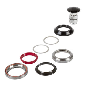 Neco Headsets Neco Neco 1 1/8" s/b Ahead Headset : IS42/28.6 | IS42/30 Integrated Complete Black