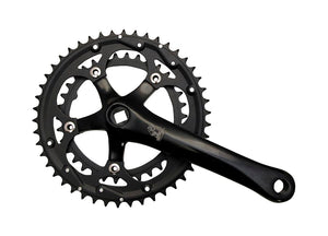 New Albion Cycles Crankset New Albion Crankset XDD 46/34 10-sp (Black, 170mm)