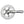 New Albion Cycles Cranksets and Arms 170Mm / 34/46T / Silver New Albion XDD Road Crankset