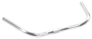 Nitto Cruiser/Multi-Position Handlebar Nitto Swept Back Handlebar 25.4mm Bar Clamp 70 Degree Bend 65mm Rise 485mm Width Alloy Silver