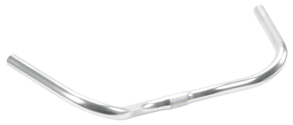 Nitto Cruiser/Multi-Position Handlebar Nitto Swept Back Handlebar 25.4mm Bar Clamp 70 Degree Bend 65mm Rise 485mm Width Alloy Silver