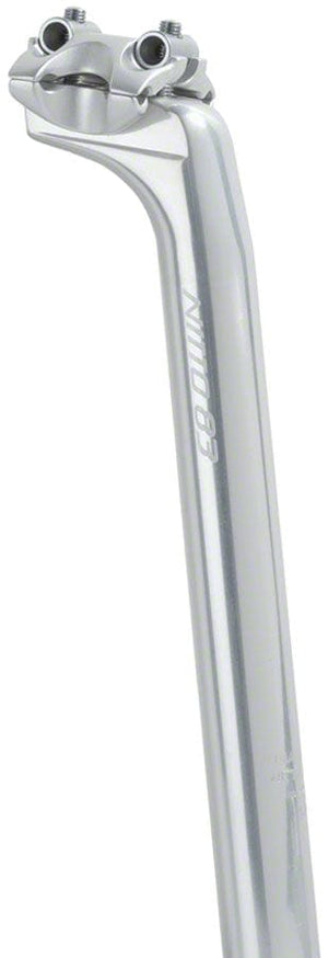 Nitto Seatpost Nitto Dynamic Forged Aluminum 27.2mm x 300mm Seatpost: Silver