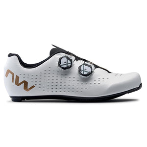 Northwave Shoes and Insoles Northwave Revolution 3 Road Shoes White/Bronze 47