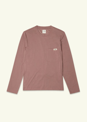 Ocean&San Jersey Twilight Mauve / Small Ocean & San All-Day Shirt Long-Sleeve - Mens