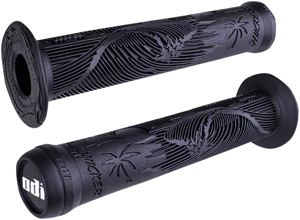 ODI Grips Black / Flange ODI Hucker Grips