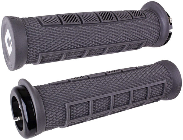 ODI Grips Graphite Black ODI Elite Pro V2.1 Grips - Turquoise/Black Lock-On