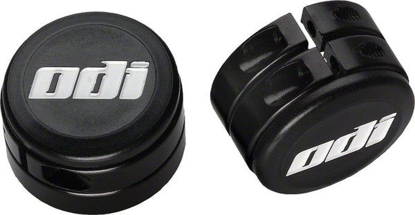 ODI Lock-On Grip Clamps Black ODI Lock-Jaw MTB/BMX Grip Clamps