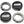 ODI Lock-On Grip Clamps Gray ODI Lock-Jaw MTB/BMX Grip Clamps