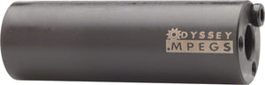 Odyssey BMX Peg Black Odyssey MPEG 14mm Pegs with 3/8" Adaptor Sold In Pairs