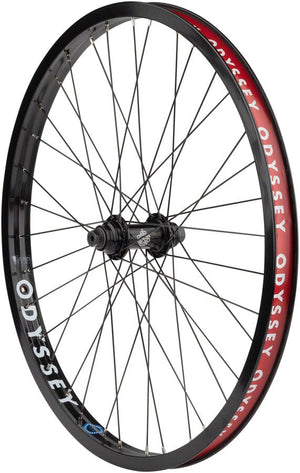 Odyssey Front Wheel 24" / Black Odyssey Hazard Lite Front Wheel