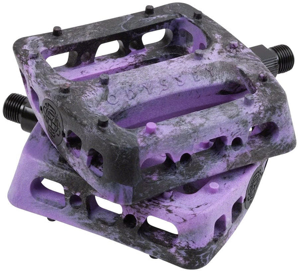 Odyssey Pedals BLK/Purple Swirl Odyssey Twisted Pro PC Pedals