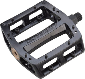 Odyssey Pedals Odyssey Trailmix Pedals - Platform Aluminum 9/16" Black