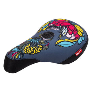 Odyssey Saddles Odyssey IG Hot-Seat Fat Cap Saddle BMX Pivotal Snake Trap Fat