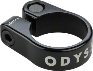 Odyssey Seatpost Parts and Accessories Odyssey Slim Seatpost Clamp - 1-1/8" Bolt-On Black