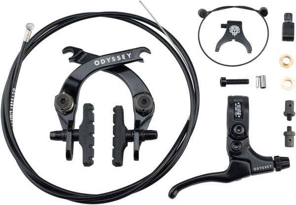 Odyssey U-Brakes Black / Yes / Front/Rear Odyssey EVO 2.5 U-Brake and Lever Kits