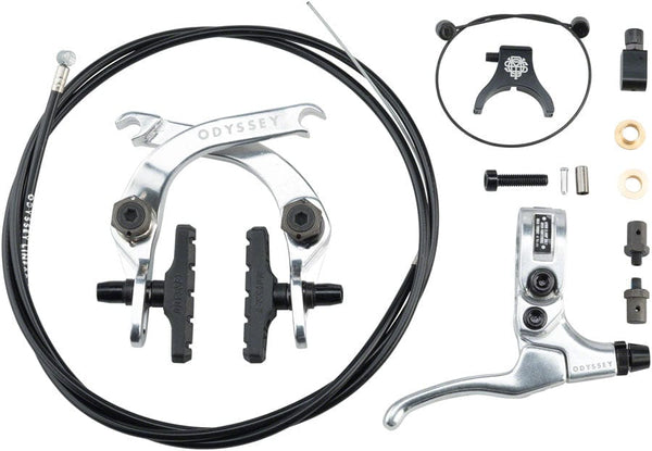 Odyssey U-Brakes Polished (Silver) / Yes / Front/Rear Odyssey EVO 2.5 U-Brake and Lever Kits