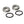 Ohlins Rear Shock Spring 8Mm Spherical Bearing / 15.75Mm Ohlins Shock Mount Hardware, 16mm Eyelet