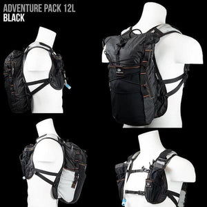 Orange Mud Backpack Orange Mud Adventure Pack 12L Black