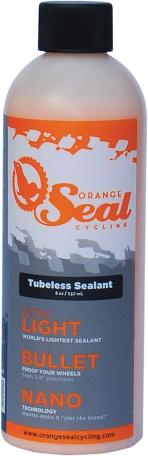 Orange Seal Tubeless Sealants 8Oz / Refill Orange Seal Tubeless Tire Sealant