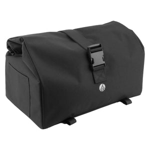 Origin8 Bags Origin8 Rush Messenger Flat Rack Pack Velcro Straps 18.2`x11.2`x19` 3800 c.i. Black