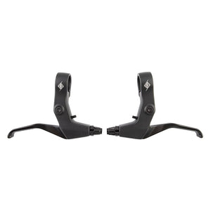Origin8 Brake Levers Origin8 Midi-Trigger LP Levers Black/Black Pair 2 Finger Long